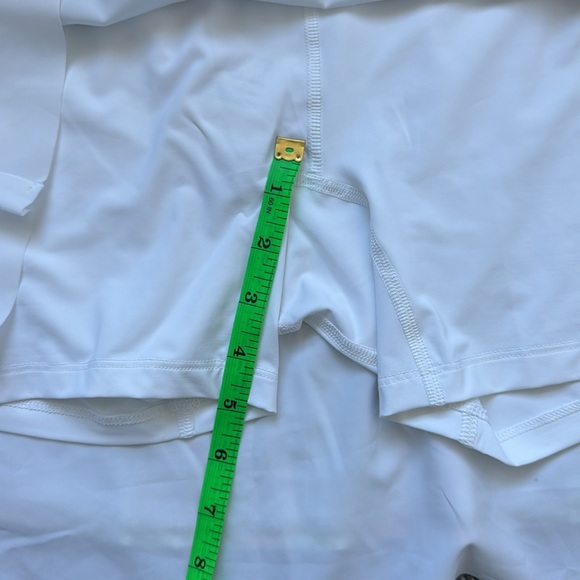 CALIA by Carrie Underwood Orange and Green Asymmetrical A-Line Mini Skirt NWT - Picture 7 of 9